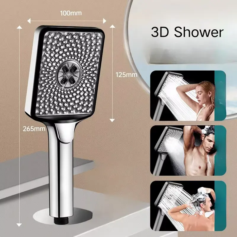 Wie verbessert eine 3D-Handbrause das moderne Badezimmererlebnis?