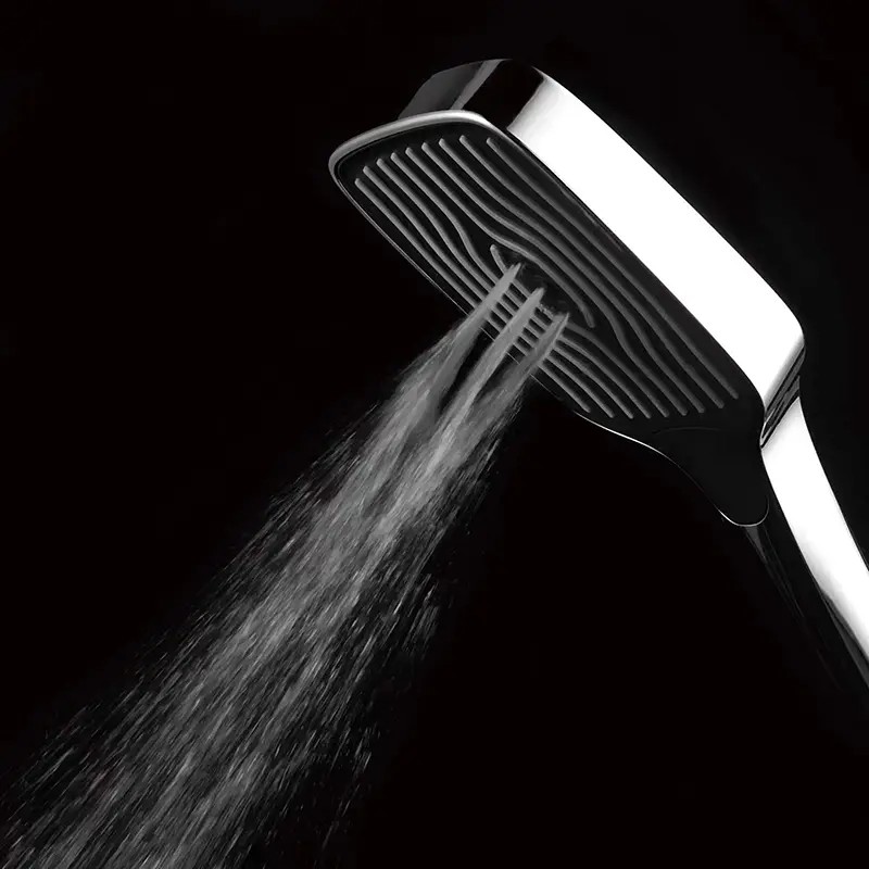 3 Functions Chrome Mini Travelling Hand Held Shower
